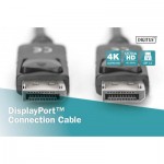 Огляд Кабель мультимедійний Display Port to Display Port 2.0m UHD 4K Digitus (DB-340100-020-S): характеристики, відгуки, ціни.