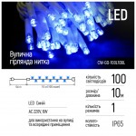 Огляд Гірлянда ColorWay IP65 10м 100Led блакитне світло (CW-GO-100L10BL): характеристики, відгуки, ціни.