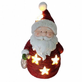 Новорічна фігурка Novogod`ko Дід Мороз, 46 см, LED (974206)
