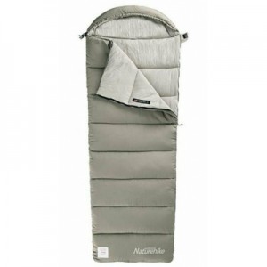 Огляд Спальний мішок Naturehike M400 NH20MSD02 Down Cotton Right Green (6927595748145-R): характеристики, відгуки, ціни.