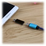 Огляд Перехідник Lapara Micro USB Male to USB 3.1 Type-C Female black (LA-MaleMicroUSB-TypeC-Female black): характеристики, відгуки, ціни.