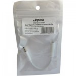 Огляд Перехідник Lapara USB Type-C Male - Audio AUX mini jack 3,5 mm Female (LA-Type-C-Audio-3.5mm white): характеристики, відгуки, ціни.