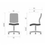 Огляд Офісне крісло Аклас Іві TILT Помаранчевий (Оранжевый) (10052469): характеристики, відгуки, ціни.
