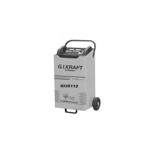 Огляд Зарядний пристрій автомобільного акумулятора GIKRAFT пускозарядний 12/24V, 500A, 220V (GI35112): характеристики, відгуки, ціни.