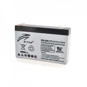 Батарея до ДБЖ Ritar 6V-9Ah (HR6-36W)