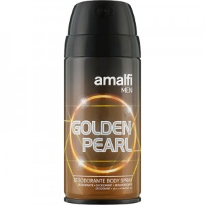 Огляд Дезодорант Amalfi Men Golden Pearl 150 мл (8414227693631): характеристики, відгуки, ціни.