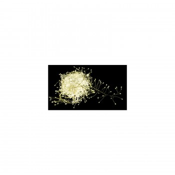 Гірлянда Luca Lighting кластер срібна струна, 11 м, теплий білий (8718861852820)