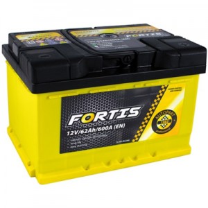 Огляд Автомобільний акумулятор FORTIS 62 Ah/12V Euro (FRT62-00): характеристики, відгуки, ціни.