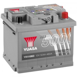 Автомобільний акумулятор Yuasa 12V 52Ah Silver High Performance Battery (YBX5063)
