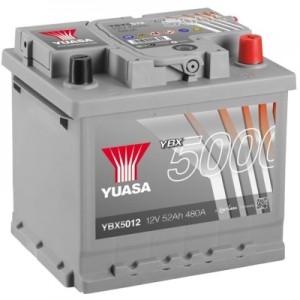 Автомобільний акумулятор Yuasa 12V 54Ah Silver High Performance Battery (YBX5012)