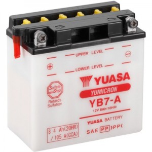 Автомобільний акумулятор Yuasa 12V 8,4Ah YuMicron Battery (YB7-A)