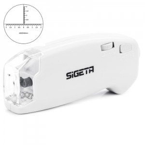 Огляд Мікроскоп Sigeta MicroGlass 40x R/T (зі шкалою) (65136): характеристики, відгуки, ціни.