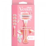 Огляд Бритва Gillette Venus Comfortglide Spa Breeze з 4 змінними картриджами (7702018469727): характеристики, відгуки, ціни.