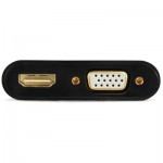 Огляд Перехідник Cablexpert VGA to HDMI/VGA+audio 3.5mm (A-VGA-HDMI-02): характеристики, відгуки, ціни.