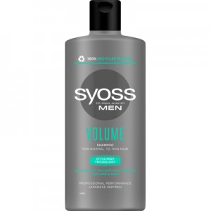 Шампунь Syoss Men Volume для нормального та тонкого волосся 440 мл (9000101277456)