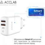 Огляд Зарядний пристрій ACCLAB AL-TC224 2хUSB 5В/2,4A/12W (1283126538834): характеристики, відгуки, ціни.