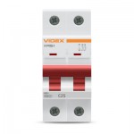 Огляд Автоматичний вимикач Videx RS4 RESIST 2п 25А С 4,5кА (VF-RS4-AV2C25): характеристики, відгуки, ціни.