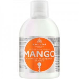 Огляд Шампунь Kallos Cosmetics Mango Зволожуючий з олією манго 1000 мл (5998889515430): характеристики, відгуки, ціни.