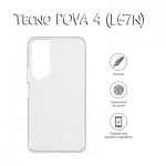 Огляд Чохол до мобільного телефона BeCover Tecno POVA 4 (LG7n) Transparancy (708663): характеристики, відгуки, ціни.