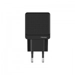 Огляд Зарядний пристрій Proda Saiya air А25C 2USB 18W black + USB-C cable (PD-A25C-Cab-BK): характеристики, відгуки, ціни.