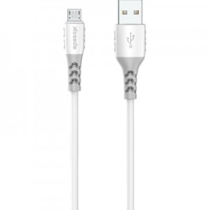 Огляд Дата кабель USB 2.0 AM to Micro 5P 1.0m PD-B51m White Proda (PD-B51m-WH): характеристики, відгуки, ціни.