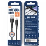 Огляд Дата кабель USB 2.0 AM to Type-C PD-B85a Black Proda (PD-B85a-BK): характеристики, відгуки, ціни.