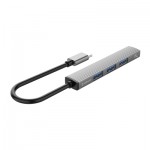 Огляд Концентратор Orico Type-C to USB3.0, 3xUSB2.0 (AH-13-GY-BP) (CA913534): характеристики, відгуки, ціни.