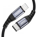 Огляд Дата кабель USB-C to Lightning 2.0m MFI Choetech (IP0041-BK): характеристики, відгуки, ціни.