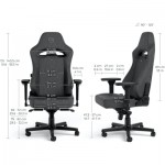Огляд Крісло ігрове Noblechairs HERO ST TX Gaming Chair Anthracite (NBL-HRO-ST-ATC): характеристики, відгуки, ціни.
