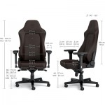 Огляд Крісло ігрове Noblechairs HERO Java Edition (NBL-HRO-PU-JED): характеристики, відгуки, ціни.