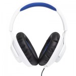 Огляд Навушники JBL Quantum 100P for PS White (JBLQ100PWHTBLU): характеристики, відгуки, ціни.