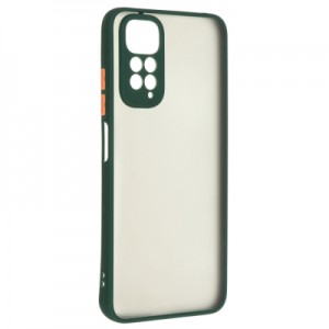 Чохол до мобільного телефона Armorstandart Frosted Matte Xiaomi Redmi Note 11 / Note 11s Dark Green (ARM66738)