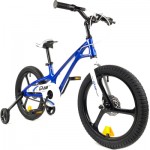 Огляд Дитячий велосипед Royal Baby Galaxy Fleet Plus Mg 18" Official UA Синій (RB18-27-BLU): характеристики, відгуки, ціни.