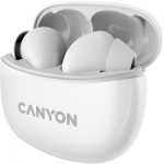 Огляд Навушники Canyon TWS-5 White (CNS-TWS5W): характеристики, відгуки, ціни.