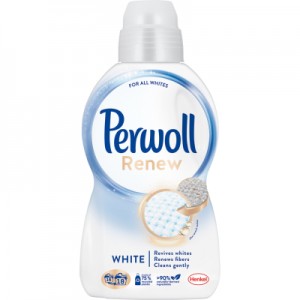 Огляд Гель для прання Perwoll Renew White для білих речей 990 мл (9000101579871): характеристики, відгуки, ціни.