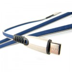 Огляд Дата кабель USB 2.0 AM to Type-C 0.25m blue Dengos (PLS-TC-SHRT-PLSK-BLUE): характеристики, відгуки, ціни.