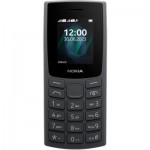 Огляд Мобільний телефон Nokia 105 SS 2023 (no charger) Charcoal: характеристики, відгуки, ціни.