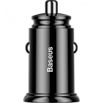 Зарядний пристрій Baseus Circular Plastic А+А 30W 2 USB Black (CCALL-YD01)