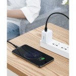 Огляд Дата кабель USB-C to Lightning 1.0m 18W 2.1A Cafule Black-Grey Baseus (CATLKLF-G1): характеристики, відгуки, ціни.