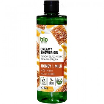 Гель для душу Bio Naturell Honey & Milk 473 мл (4820168434266)