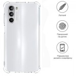 Огляд Чохол до мобільного телефона BeCover Anti-Shock Motorola Moto G52/G82 Clear (709320): характеристики, відгуки, ціни.