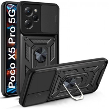 Чохол до мобільного телефона BeCover Military Poco X5 Pro 5G Black (709114)