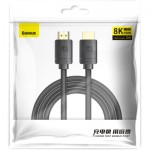 Огляд Кабель мультимедійний HDMI to HDMI 3.0m V2.1 Baseus (CAKGQ-L01): характеристики, відгуки, ціни.