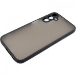 Огляд Чохол до мобільного телефона Dengos Matte Samsung Galaxy A24 (black) (DG-TPU-MATT-121): характеристики, відгуки, ціни.