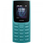 Огляд Мобільний телефон Nokia 105 SS 2023 Cyan: характеристики, відгуки, ціни.