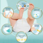 Огляд Підгузки Pampers Premium Care Midi Розмір 3 (6-10 кг) 200 шт (8006540855898): характеристики, відгуки, ціни.