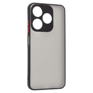 Чохол до мобільного телефона Armorstandart Frosted Matte Tecno Spark 10 4G (KI5q) Black (ARM70497)