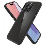 Огляд Чохол до мобільного телефона Spigen Apple iPhone 15 Pro Max Ultra Hybrid Matte Black (ACS06570): характеристики, відгуки, ціни.