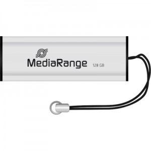 Огляд USB флеш накопичувач Mediarange 128GB Black/Silver USB 3.0 (MR918): характеристики, відгуки, ціни.