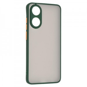 Огляд Чохол до мобільного телефона Armorstandart Frosted Matte OPPO A78 4G Dark Green (ARM72407): характеристики, відгуки, ціни.